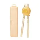 1 Set Child Friendly Chopsticks for Beginners Cartoon Baby Training Chopsticks