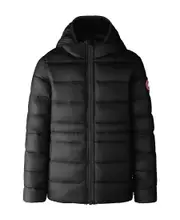 Canada Goose Kids Logo Patch Puffer Jacket S,M black