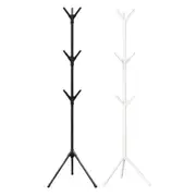 6Hooks Coat Stand Rack Clothes Hanger Hat Tree Jacket Umbrella Storage Organizer