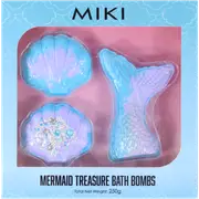 Miki Mermaid Treasure Bath Bombs