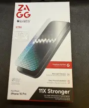 ZAGG InvisibleShield XTR4 Screen Protector For Apple iPhone 16 Pro - NEW