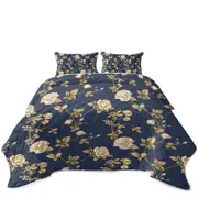 Gold Roses Coverlet