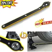Labor-saving Car Scissor Jack Ratchet Wrench Tire Wheel Repair Handle Lug
