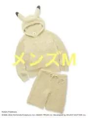 GELATO PIQUE Pokemon Sleep Men's Hoodie & Shorts Snorlax Pikachu Size M (US S)