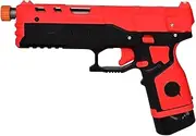 Lififun Half Length Dart Blaster with 40 Foam Darts, Red (Red)