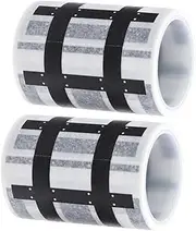 UPKOCH 2rolls Railway Road Tape Adhesive Stickers for Boy Girl Toy Easy to Cut Removable Imagination Hands Skills for Home Classroom Use