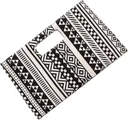 [WOFASHPURET] 1Pc Fashion Canvas Handbag Evening Bag for Parties Unique and Geometric Pattern Clutch Pouch Versatile Briefcase for Personal Items for Weddings and Social Events