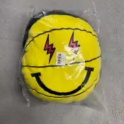 J Balvin Market Pillow Smiley Electro Basketball Face