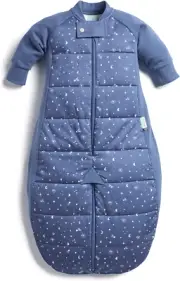Sleep Suit Bag 2.5 TOG – 8–24 Months – Night Sky Print – 400 Thread Count Organi