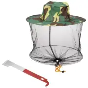 Compact Bees Hives Cleaner Tool Beekeeper Hat Hives Maintenance Tool
