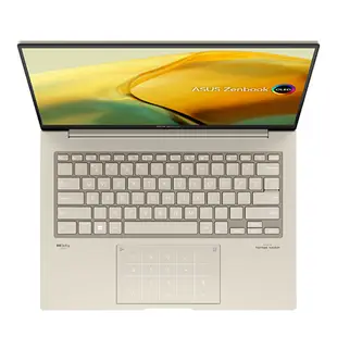 ASUS Zenbook 14X OLED UX3404VC-0142D13900H 暖砂金-電漿陶瓷鋁合金 14.5吋Evo筆電 (2.8K OLED 120Hz/Intel i9-13900H/32G DDR5/1T PCIE SSD/NVIDIA RTX 3050 4G/WIN 11)