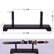 Small Samurai Sword Holder Stand Katana Tanto Bracket Display Rack 26.8cm 1 Tier