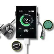 3.5" eBike Display for Bafang Motors with USB & IPX5 Waterproof