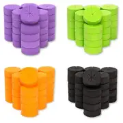 30 Pack 2 Inch Neoprene Cloning Collars DIY Foam Cloner Inserts for Net Pots
