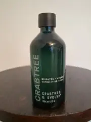 Crabtree Evelyn Brighten & Hydrate Exfoliating Tonic 4.4 oz. New