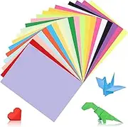 CORORIO A4 Colored Ptinter Paper 100 Sheets of 70Gsm with 20 Vivid Colors for Creative Printing, Crafting, and Art Projects - Perfect for Invitations, School Supplies and DIY Crafts.