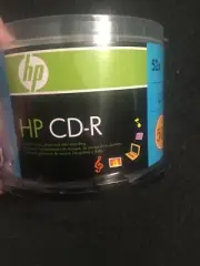50 HP Blank 52X CD-R CDR 700MB Media Disc 80 min music
