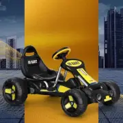 Kids Ride On Car Plastic Large Seating Pedal Go Kart Cars Crazy Racing Toy Quad
