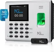 Time Clock in Machine Fingerprint Attendance Machine for Small Business WiFi Ti