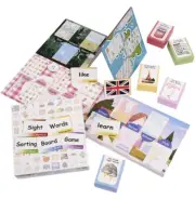 Sight Words and Vocabulary Sorting Flashcard & Board Game