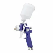Mini HVLP Air Spray Gun 0.8/1.0mm Nozzle Gravity Feed Car Detail Painting Tool