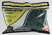 Woodland Scenics ~ New 2025 ~ Clump Foliage ~ Dark Green ~ Any Scale ~ FC684