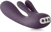 Je Joue Fifi USB Rechargeable Waterproof Silicone Rabbit Vibrator, Purple