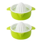 2pcs Manual Orange Fruit Juicer Manual Manual Hand Press Juicer