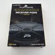 PlayMakar PRO Expandable Receiver Pods for TENS and EMS Therapy NEW SEALED