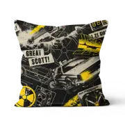 Back To The Future 1.21 Gigawatts Square Cushion