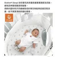 在飛比找蝦皮購物優惠-STOKKE 圓床配件—床圍 純白 便宜售