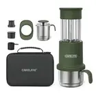 Portable Travel Coffee Maker Set 2 in 1 Compatible NES and Ground R3M6