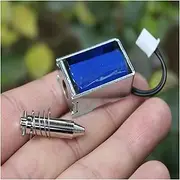3/5/10PCS DC 5V 6V 9V 12V Micro Magnetic Solenoid Push Pull Open Frame Electromagnet Stroke Push Pull Mini Solenoid Electromagnetic Boat Robot Car DIY Tool(10pcs)