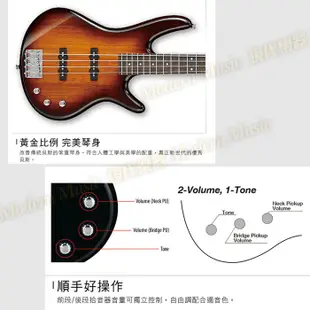 【現代樂器】三期零利率免運！Ibanez Gio GSR180-BK Bass 電貝斯 黑色