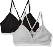 [Hanes] Girls Comfort Flex Fit Seamless On The Go Racerback Bra 2-Pack
