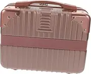 [TOVINANNA] 14'' Travel Makeup Box Portable Scratch Cosmetic Storage Case for Women Organize Beauty Tools