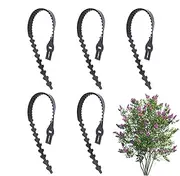 Plant Twist Ties for Garden - Multipurpose Flexible Plant Ties - 5X Garden Locking Strap, Shrub Tying Tool for Outdoor Activities, Home Organizing
