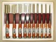 master use Japanese JINTAIKO chisel 10 set