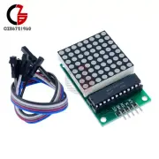 1/2/5/10PCS MAX7219 LED 8x8 Dot Matrix Module Red Light Assembled w/ Cable