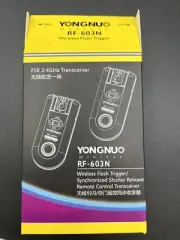 Brand New -- Yongnuo RF-603N Wireless Flash Triggers for Nikon