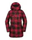 Volcom Women's Taylor Jacket, Red, medium RRP $299