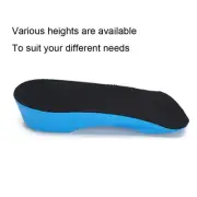 1 Pair PU 2-4cm Invisibility Sports Half Height Increase Foot Cushion 2cm MGR