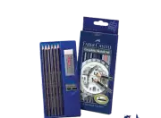 PENCIL LEAD FABER-CASTELL GOLDFABER GRAPHITE SKETCH SET 6PC+SHARP/ERASER