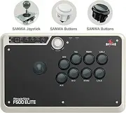 MAYFLASH Arcade Stick F500 Elite with Sanwa Buttons and Sanwa Joysticks for PS4/PS3/Xbox One/Xbox 360/Nintendo Switch/Android/PC Windows/Neogeo Mini