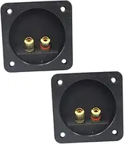 Angoily Speaker Box Connector 2pcs Terminal Cups Easy Install Durable Speaker Junction Box