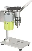 Mini Bench Drill Press Portable Bench Drilling Machine Mini Electric Drill Hand Drill Mini Adjustable Speed Drill Press(Group 1)