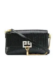 Givenchy Snakeskin Effect Charm Bag
