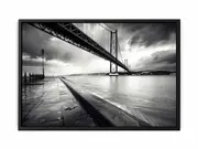 Road Under Bridge Framed Print Fine Art Poster Print
