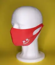 Mask Fashion Smiley Face Logo Face Cover Cloth Reusable Washable Color Pink