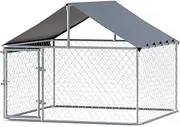 i.Pet Dog Kennel Large House XL Pet Run Cage Puppy Outdoor Enclosure with Roof